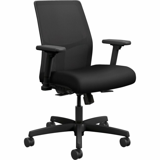 The HON Company Chair Tsk Ajarm Mshbck Black HONITLMKD1MC10B