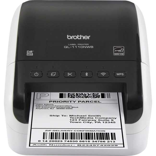 Brother International Printer Label Wide Formt Wl BRTQL1110NWB