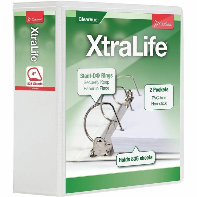 TOPS Products / Cardinal Brands Binder X-Life Dring 4" We CRD26340
