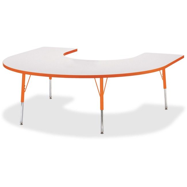 Jonti-Craft, Inc. Table Horseshoe 60X66 Gy/Oe JNT6445JCA114