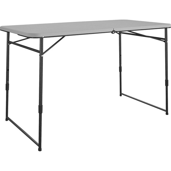 Dorel Industries, Inc. COSCO Table Folding 4FT Adjht Gray CSC14400GRY1E