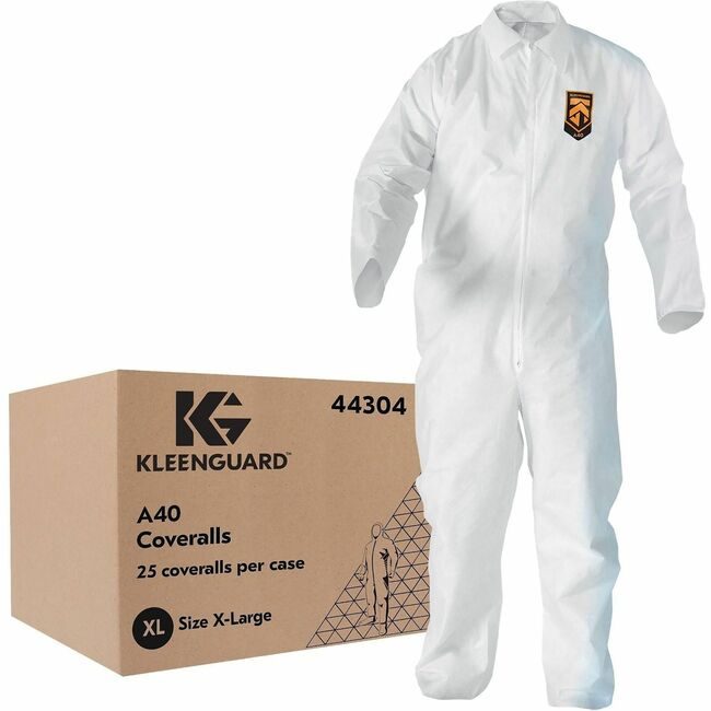 HyFlex / Ansell Coveralls Klngd A40 White XL ANS44304