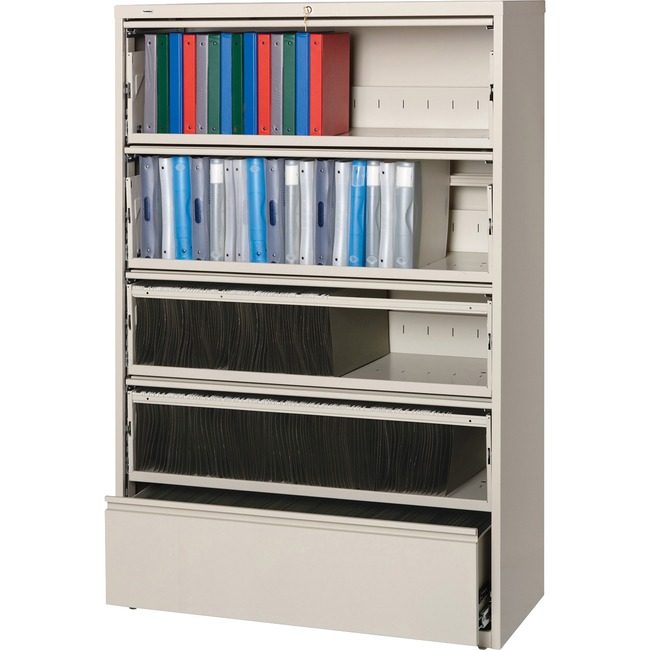 Lorell File Lat Rcd 5-DWR Py 42" LLR43516
