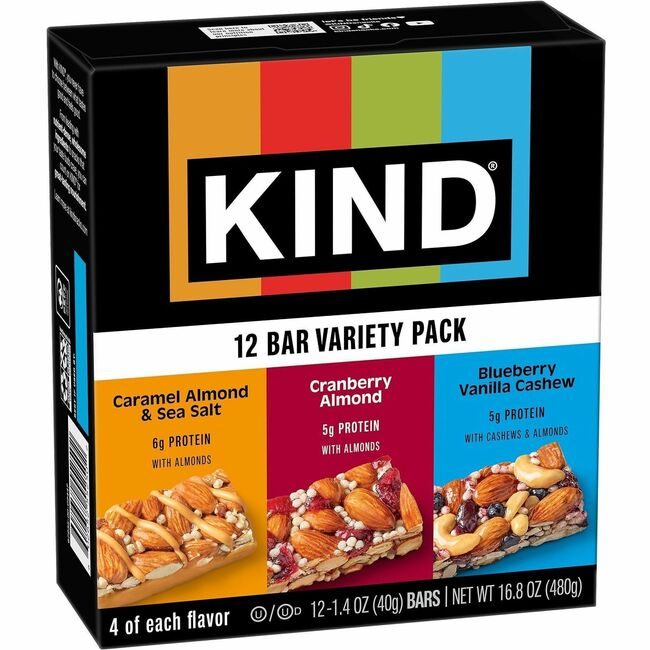 KIND LLC Bar Nut Varietypack KND55249