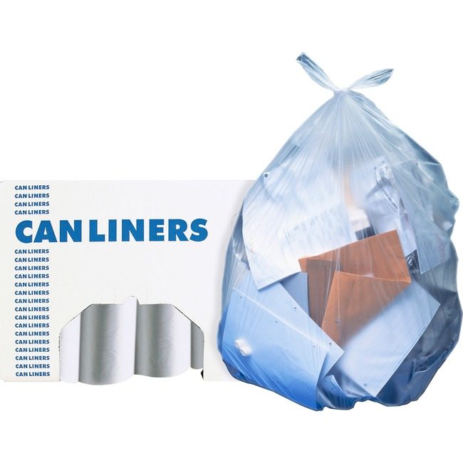 Heritage Bag / Novolex Liner Can 37X50 44GAL Clear HERH7450TCR01
