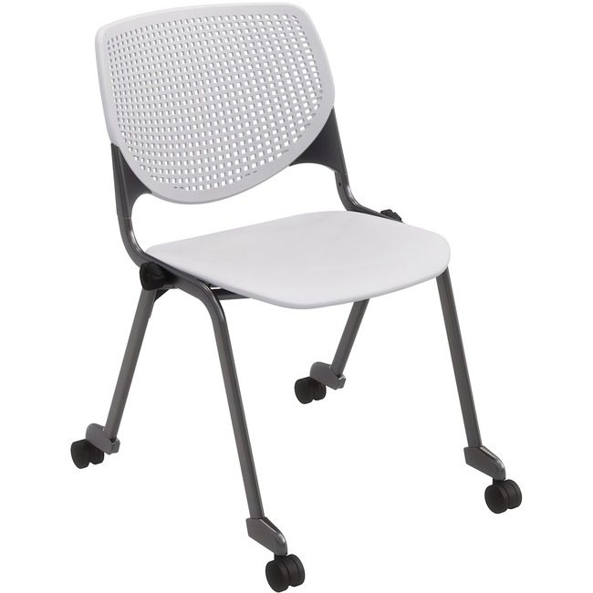 KFI Seating Chair Casters Stk Ltgray KFICS2300BKP13