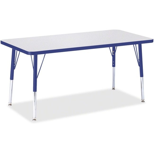 Jonti-Craft, Inc. Table Rectangle 24X48 Gy/Be JNT6403JCE003