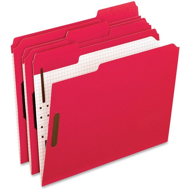 Pendaflex Folder File Fastener Letter Red PFX21319