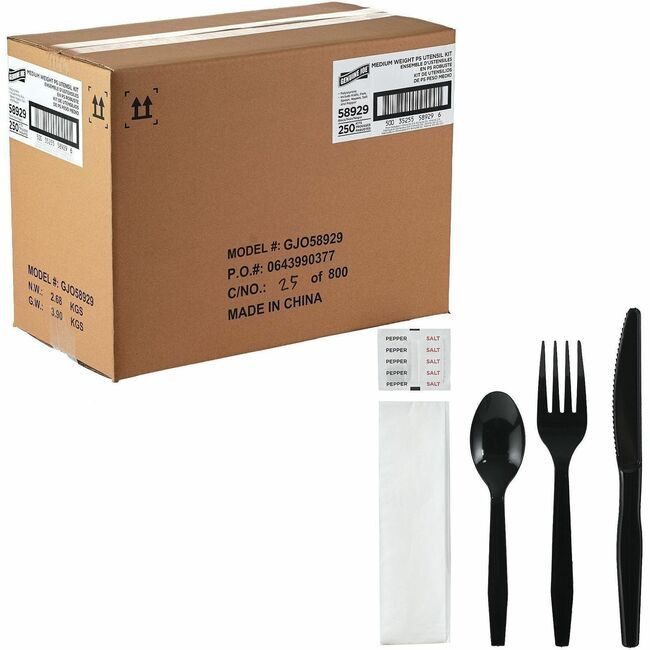Genuine Joe Kit Mw Ps Black Fksnsp GJO58929