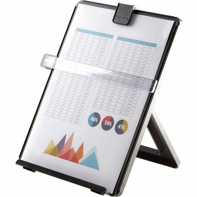 Fellowes Brands Copyholder Non-Magnetic Black FEL21106