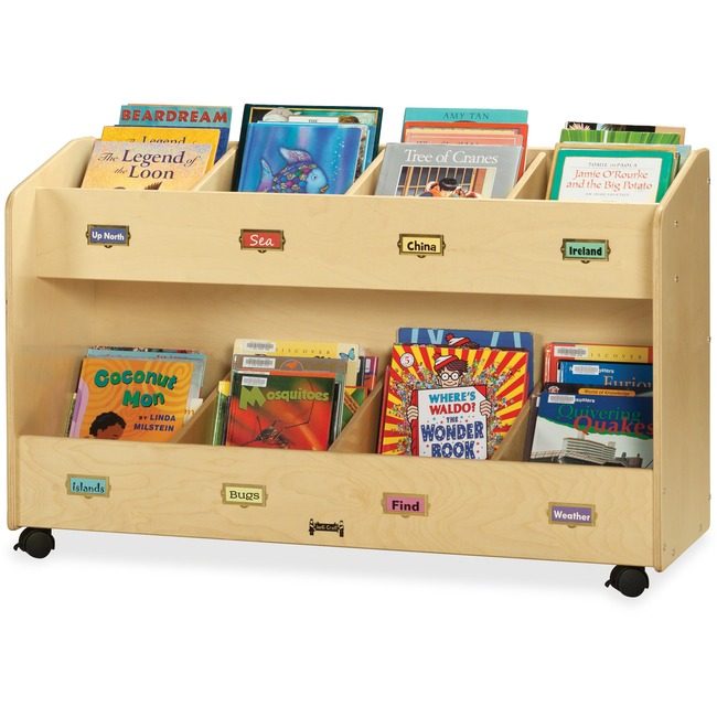 Jonti-Craft, Inc. Organizer Book Mobile 8 SEC JNT5369JC