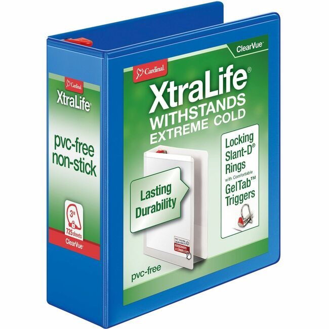 TOPS Products / Cardinal Brands Binder X-Life Dring 3" Be CRD26332