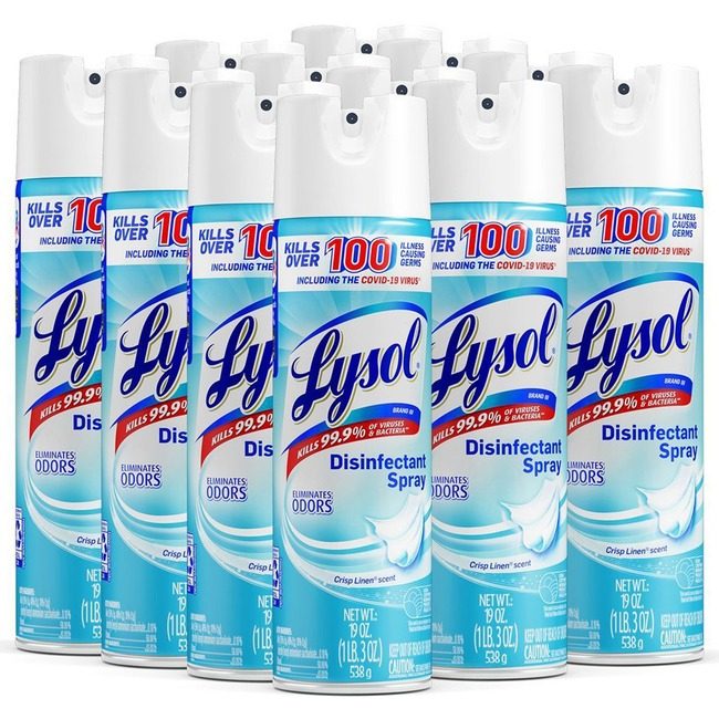 Reckitt Lysol / Resolve / Air Wick / Easy-Off / product-specific Spray Disinf Crsplin 19OZ RAC79329CT