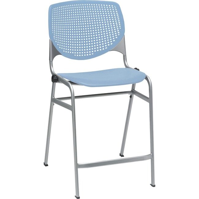 KFI Seating Stool Counter Skyblue KFICT2300BKP35