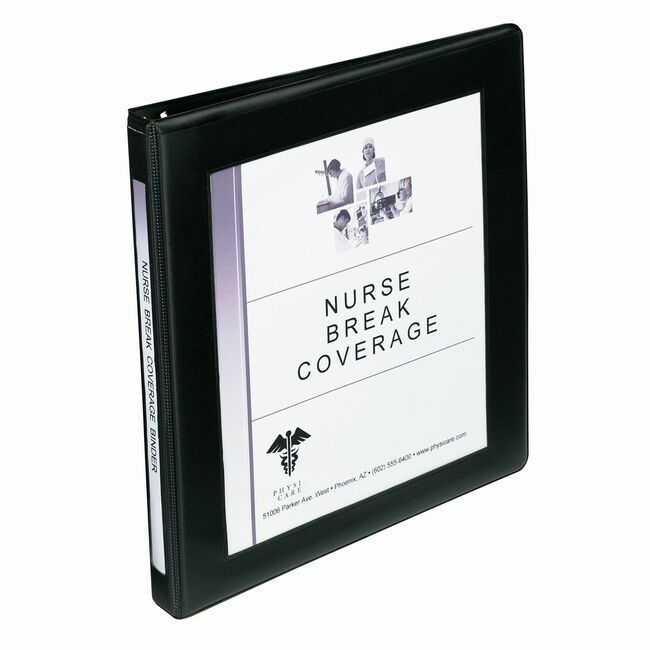 Avery Products Corporation Binder Framed D-Ring .5" Black AVE68050