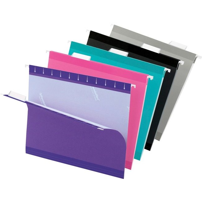 Pendaflex Folder Hng Letter 1/5 Ast/Pstl PFX415215ASST2