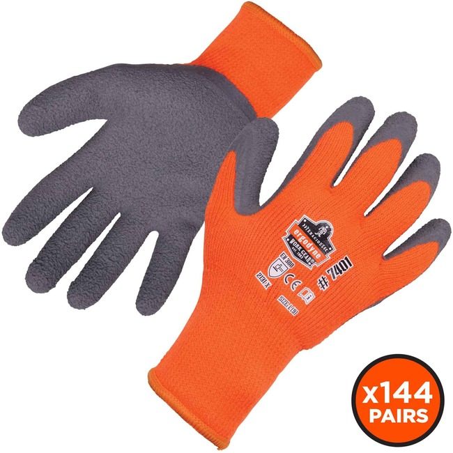 Ergodyne Glove Coated Winter 2X Orng EGO17896