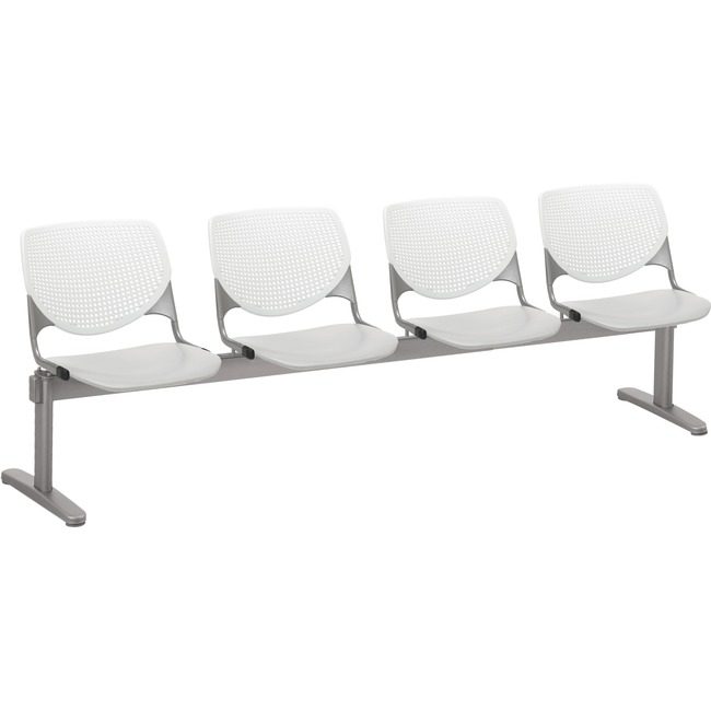 KFI Seating Beamseat 4SEAT White/Gray KFI2300BEAM4813