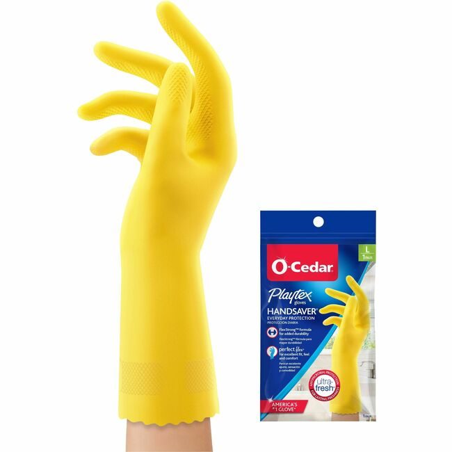 Freudenberg Household Products LP O-Cedar Gloves Handsaver Large FHP163673