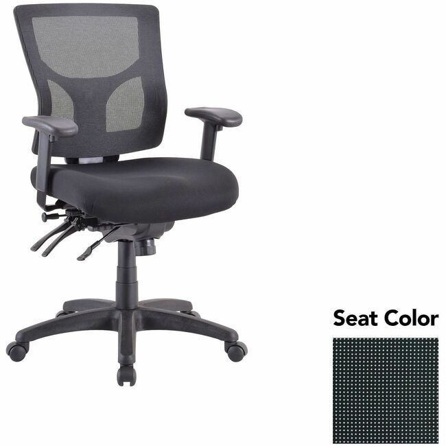 Lorell Chair Mid Back Tuxedo LLR6200135