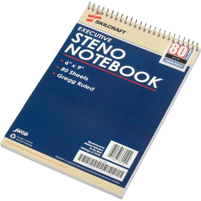 Varies / verify SKU SKU-LEVEL VERIFICATION REQUIRED Notebook Steno Gregg 80 SHT NSN2237939