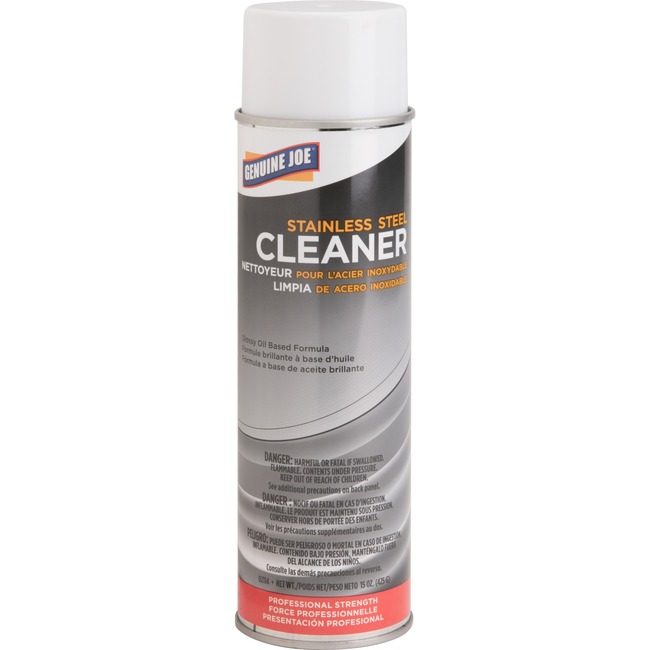 Genuine Joe Cleaner Stst Aerosol 15OZ GJO02114