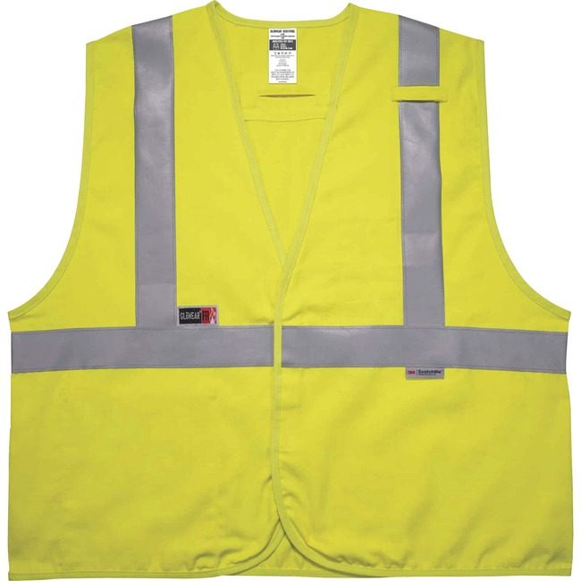 Ergodyne Safety Vest Fr 2X/3X Lime EGO21467