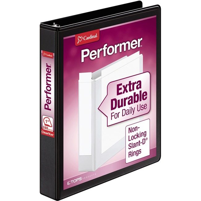 TOPS Products / Cardinal Brands Binder Xtrvle Vue D-Rng 1 CRD17201