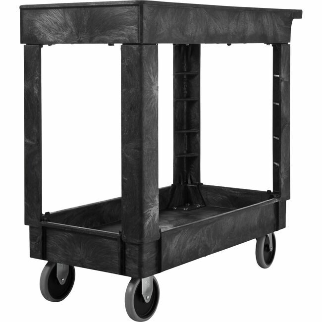 Rubbermaid Commercial Products Cart Utility Hvy Dty Black RCP9T6600BLA