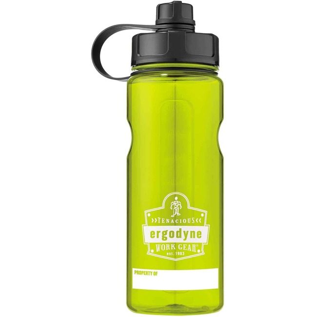 Ergodyne Water Bottle 1 LTR Lime EGO13153