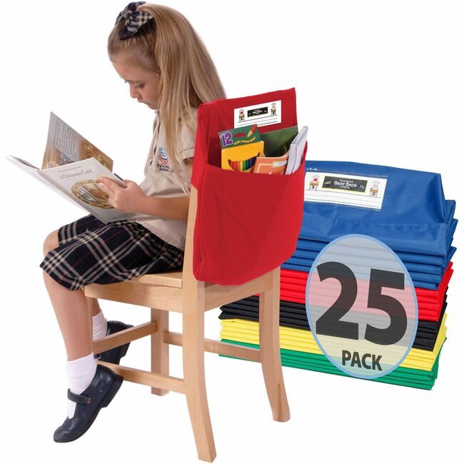 The Original Seat Sack Company Pocket Chair 19IN 25 Pack Assorted SSK19199