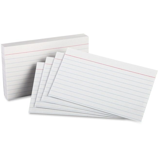 TOPS Products / ACCO legacy Oxford Card Index Ruled 3X5 We OXF31