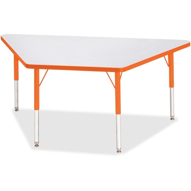 Jonti-Craft, Inc. Table Trapezoid 30X60 Gy/Oe JNT6443JCE114