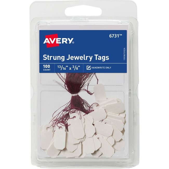 Avery Products Corporation Tag Jewlry Strung We 10UP AVE06731