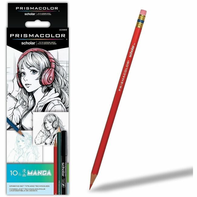 Sharpie / Expo / Prismacolor / Sanford Newell Brands / Sanford Sharpie / Expo / Prismacolor / Pencil Scholar Manga 10 Count SAN2226800