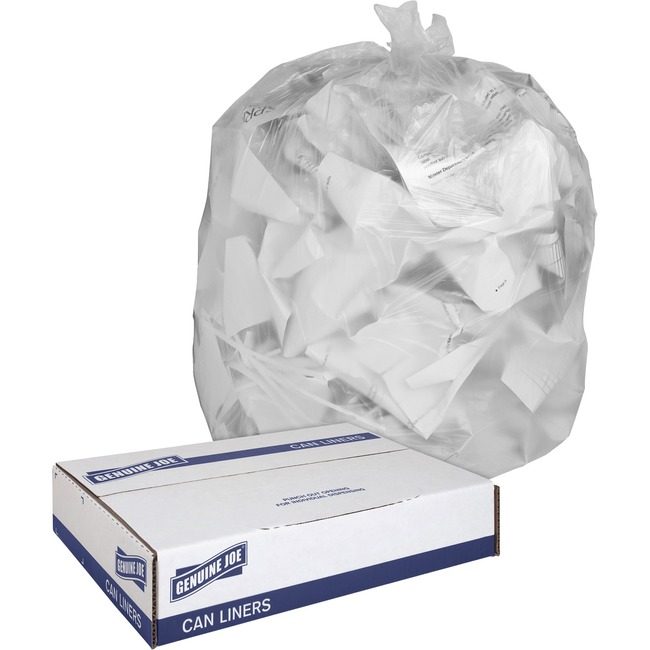 Genuine Joe Liner Ld 30X36 30G .6ML Clear GJO01012