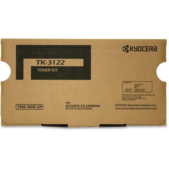 Kyocera Document Solutions Crtdg Lsr 4200 3550 Black 21K KYOTK3122