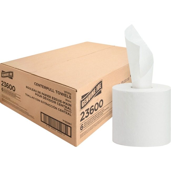 Genuine Joe Towel Cpt 600SH White GJO23600