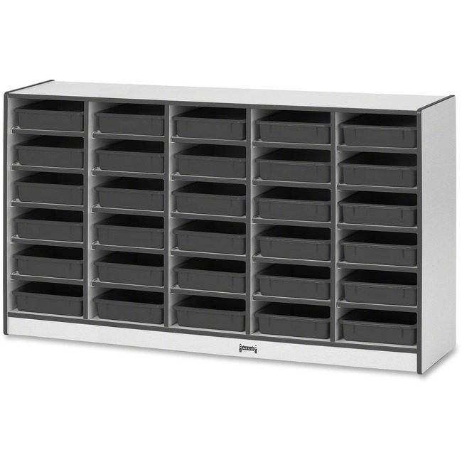 Jonti-Craft, Inc. Storage 30 TRAY W/Bins Black JNT0931JCWW180