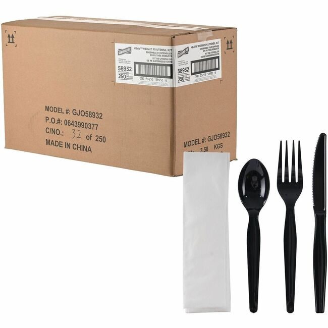 Genuine Joe Kit Hw Ps Black Fksn GJO58932