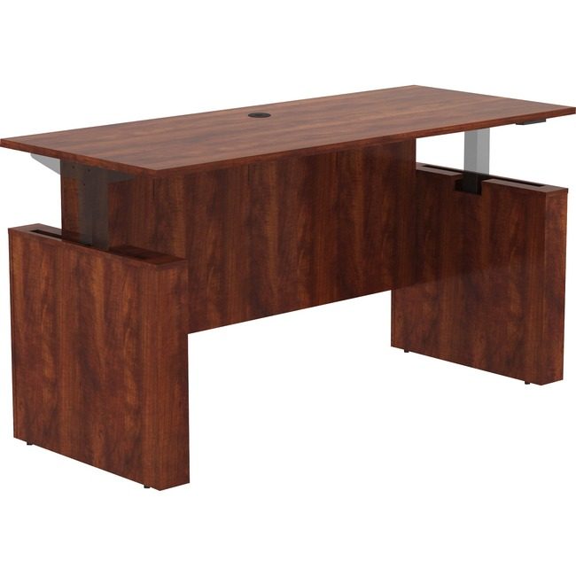 Lorell Shell Desk Sit/Stnd 7230 Cy LLR69573