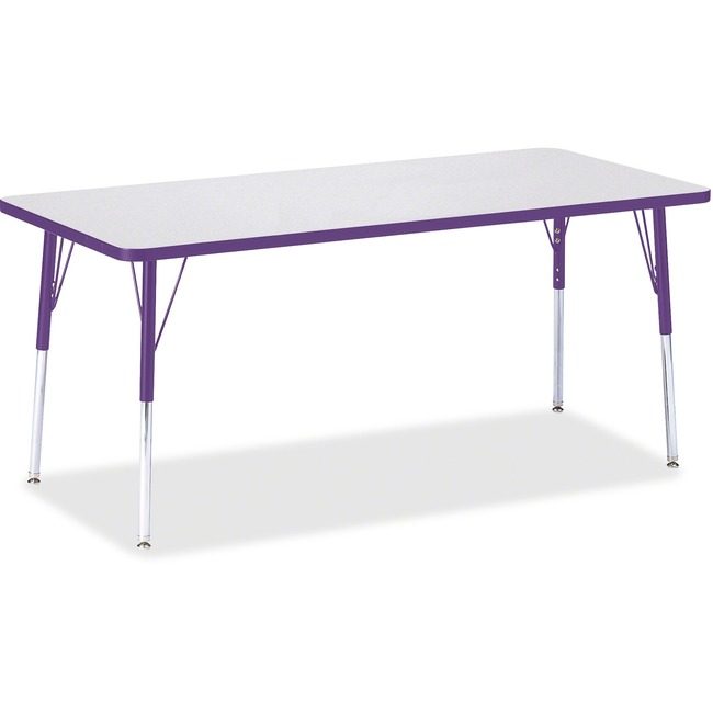 Jonti-Craft, Inc. Table Rectangle 30X72 Gy/Pe JNT6413JCA004