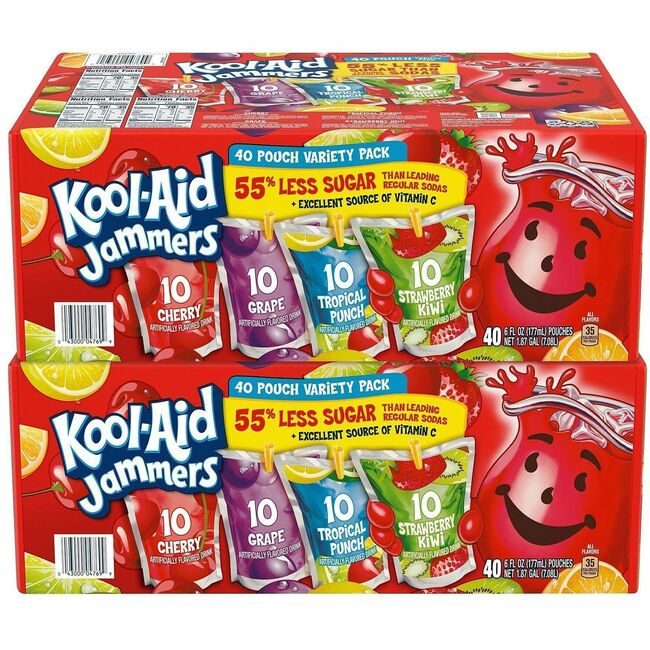 Varies / verify SKU SKU-LEVEL VERIFICATION REQUIRED Drink Kool Aid Jammrs 2 Pack GRR60004076