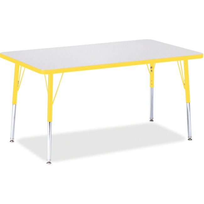 Jonti-Craft, Inc. Table Rectangle 30X48 Gy/Yw JNT6473JCA007