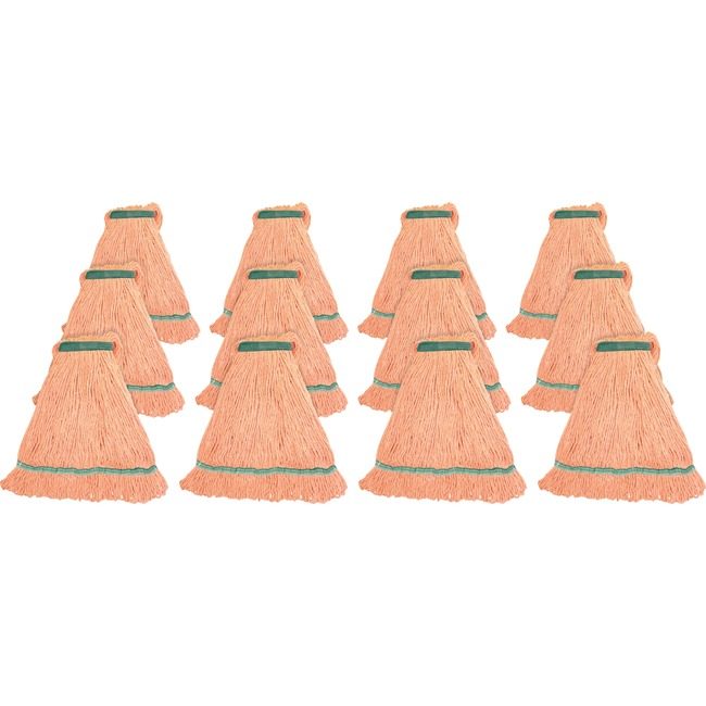 Genuine Joe Mop Medium Orang Blnd Narrow GJOMOR1BCT