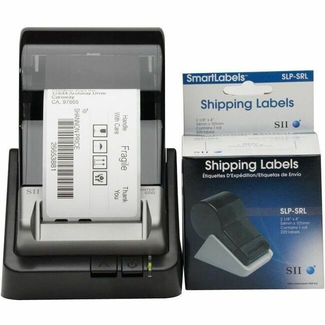 Seiko Instruments Label Shppng 220/BX White SKPSLPSRL