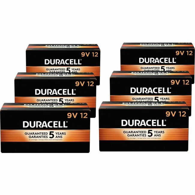 Duracell Battery 9V MN1604BKD Bulk DUR01601CT