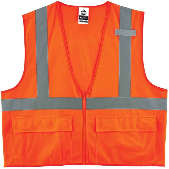 Ergodyne Vest Solid 2X/3X Orange EGO21157