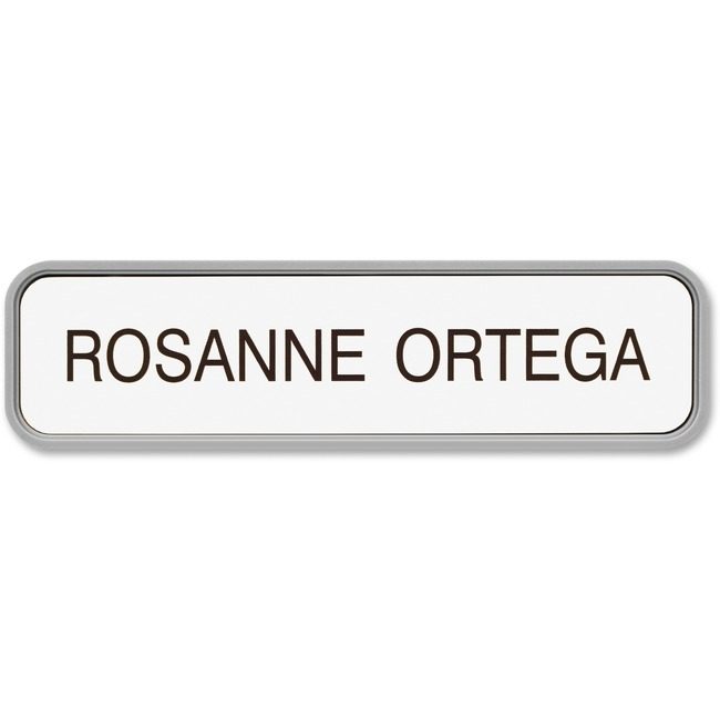 Shachihata / Xstamper Sign Wall Designer 2X8 Gray XSTG32
