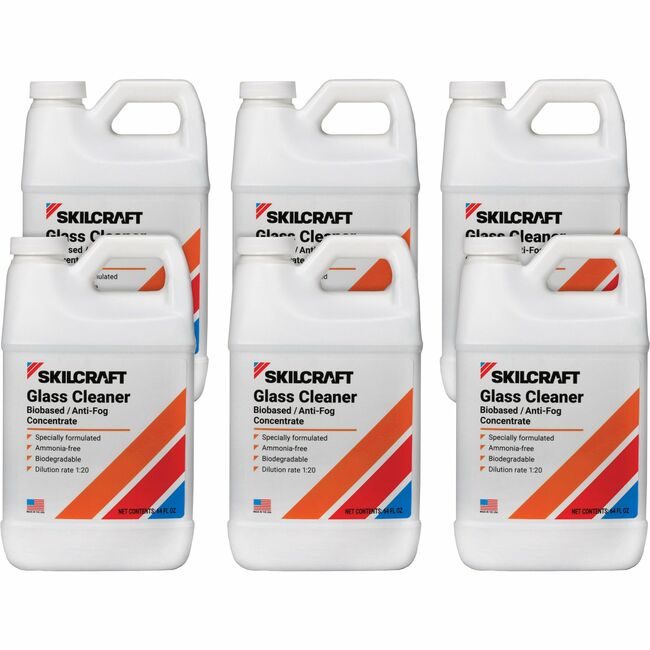 Varies / verify SKU SKU-LEVEL VERIFICATION REQUIRED Cleaner Glass Biobas 0.5GAL NSN6909999